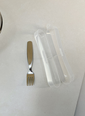 304不锈钢叉子家用西餐勺调羹饭勺汤勺高颜值儿童食品级勺子叉子