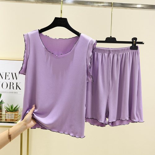 家居服宽松休闲凉爽两件套