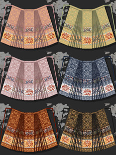 【百福龙】马面裙明制惜文汉服满地金银日常秋冬定制大码龙年战袍