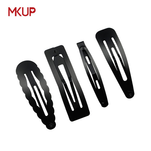 5个装黑色哑光碎发刘海BB夹边夹