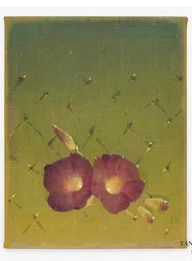 绝美复古质感绝美纯手绘花卉油画