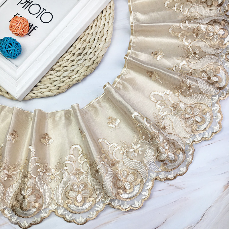 带衬布双层蕾丝花边沙发装饰宽边罩边辅料窗帘床品镶边包边配件,居家布艺,花边/蕾丝,淘宝优惠券,粉丝福利购,淘宝优惠卷