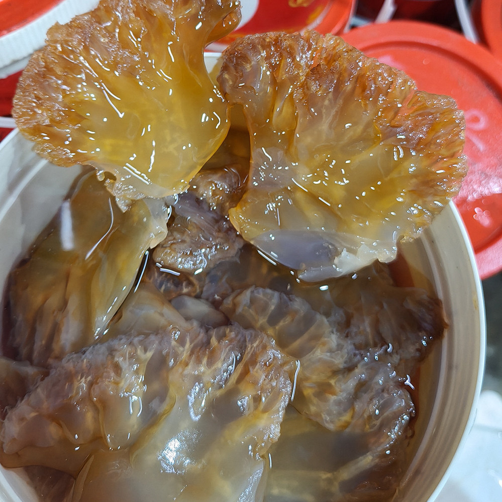 开胃爽口海蜇头特大叶