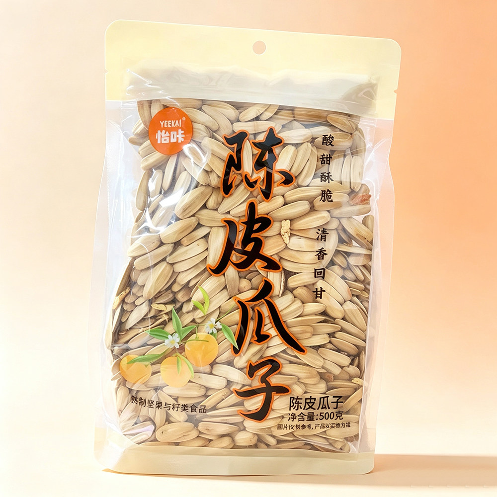 陈皮瓜子500g零食炒货图片
