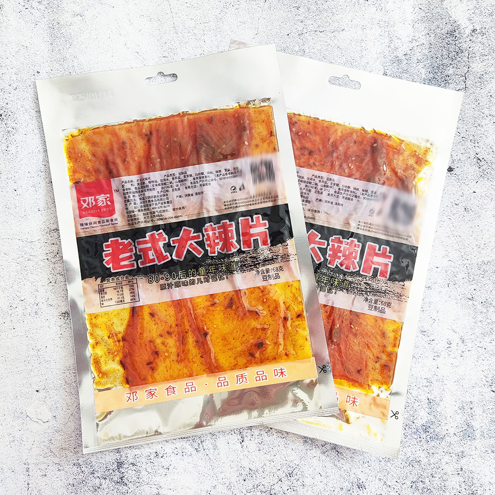 邓家大辣片网红怀旧小吃豆干辣条