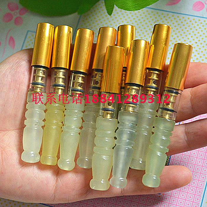 天然新款烟嘴过滤器过滤嘴岫玉循环型玉石 牙咬烟嘴多款
