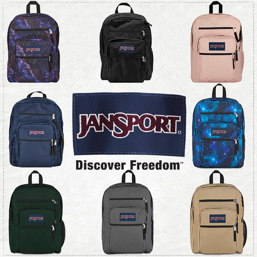 JanSport大容量多功能学生双肩包