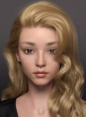 DAZ资源 Hui and Expressions for G8.1F混血女青年(仅体型) [IM]