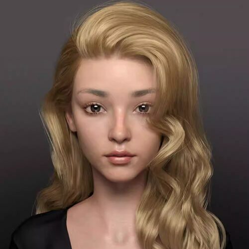 DAZ资源 Hui and Expressions for G8.1F混血女青年(仅体型) [IM]