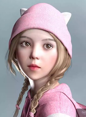 DAZ资源  Aubree for G8 Female 青春美少女体型 (仅体型) [IM]