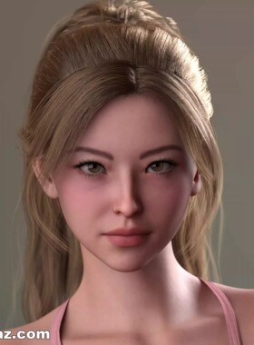 DAZ资源   S3D Yoon for Genesis 9 亚洲少女 (仅体型) 非IM