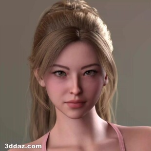 for 非IM DAZ资源 Yoon 亚洲少女 仅体型 S3D Genesis
