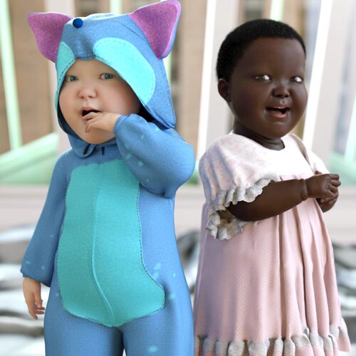 Bundle of Joy Baby Bundle 婴幼童体型,服装,发型合集 [IM]