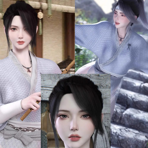 DAZ资源 Noki Qingluan G9亚洲高冷美女合集(含体型,发型,服装)IM