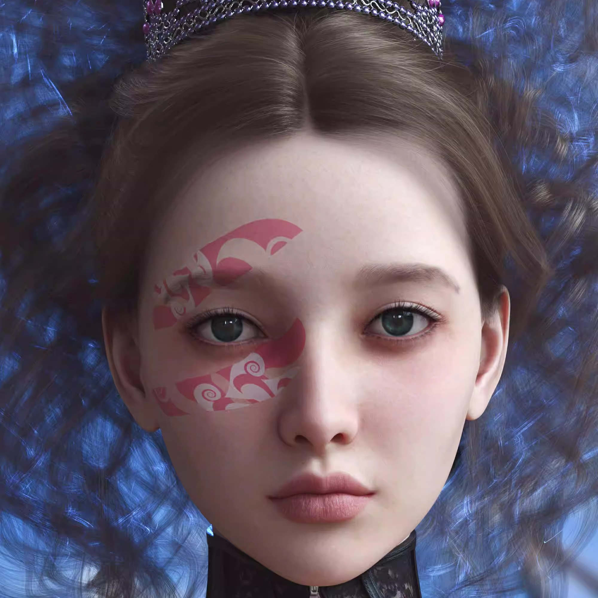 DAZ资源 Vo Destiny for Genesis 9 少女 (仅体型) [IM]