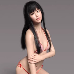 daz资源  Clara Lee For G8F 亚洲美少女(仅体型) [非IM]