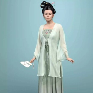 DAZ资源 for 仅服装 Suit 国风袍服 Hanfu dForce
