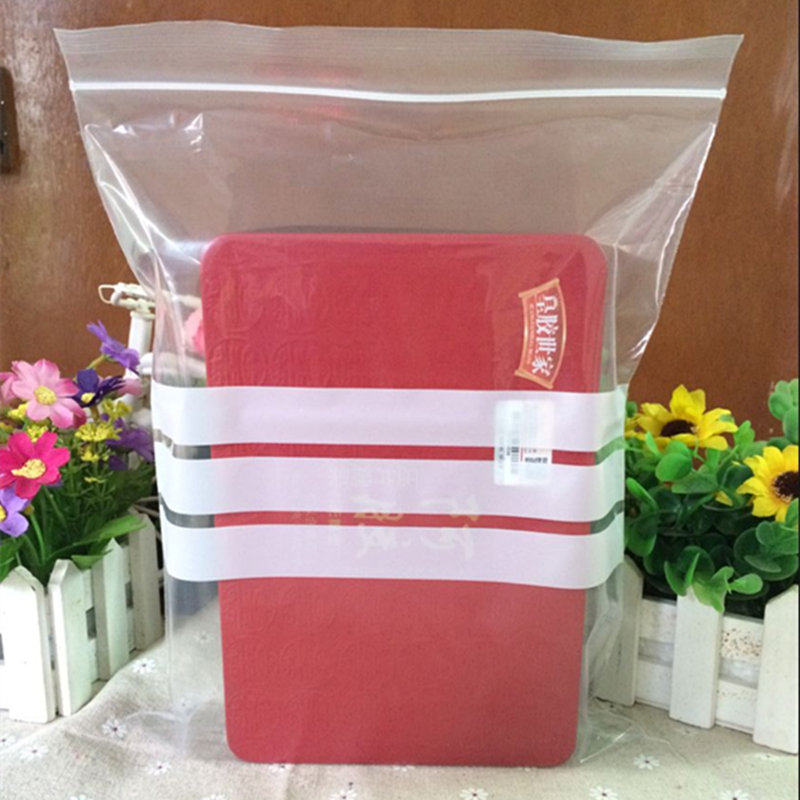 包邮可书写自封袋22*30*11丝加厚 写字胶袋珠宝饰品包装袋100个价