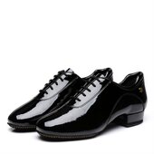 直板底练功鞋 AG男摩登舞交易舞鞋 专业竞技华尔兹国标拉丁跳舞鞋