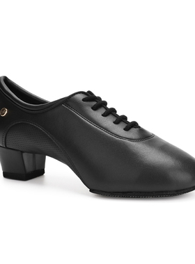 英国AG男款拉丁舞蹈鞋两点式时尚漆皮软底国标舞恰恰牛仔3012