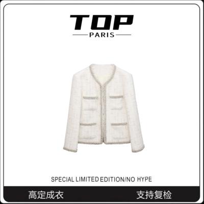 TOP法式小香风名媛短款上衣