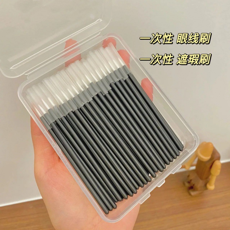 一次性眼线刷极细刷毛小刷子图片