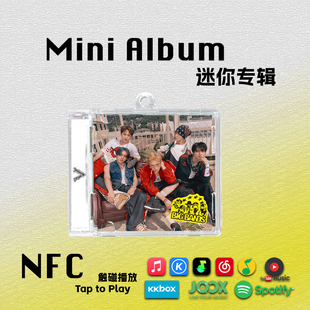威神V迷你专辑BIG BANDS肖俊WayV李永钦周边应援钥匙扣CD挂件NFC