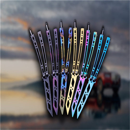 刺鲨T46新手入门折叠蝴蝶刀