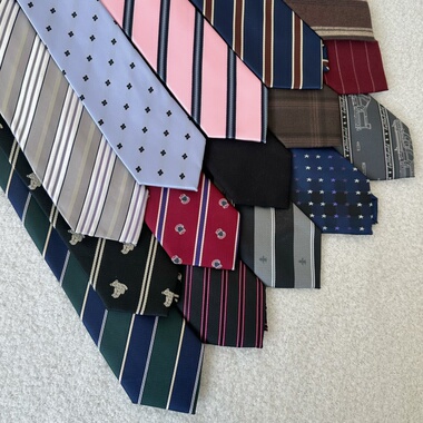 梦见电子兔 回馈领带合集条纹印花jk dk学生制服休闲衬衫配饰小屋