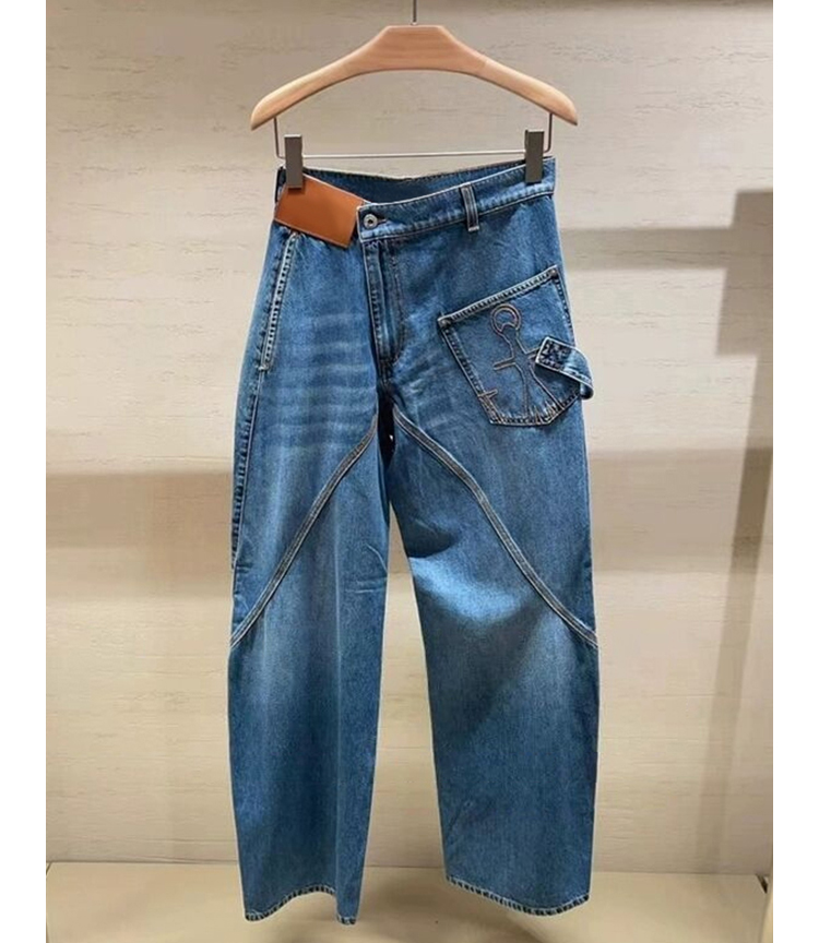 小众潮牌明星同款2025秋季牛仔裤