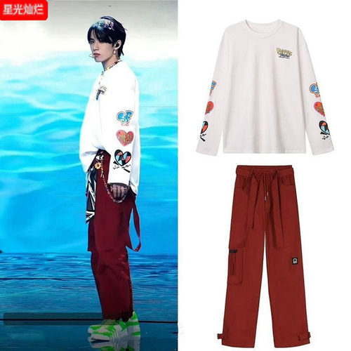 阔腿裤子纯棉2024秋冬款