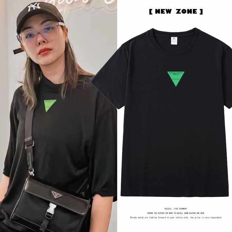 薄款纯棉男女设计感短袖