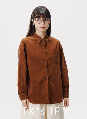 【高荻】100匹马棉翻领小口袋衬衣