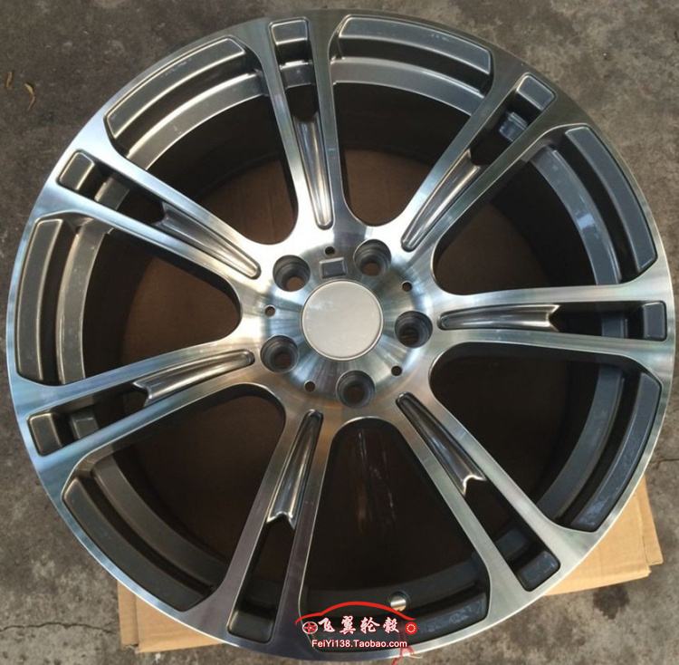 适用于19 20寸宝马M6 525 528 530 730LI535GT 3 5 7系M5改装轮毂