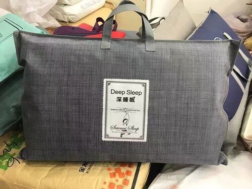 加厚无纺布拉链款反面透明