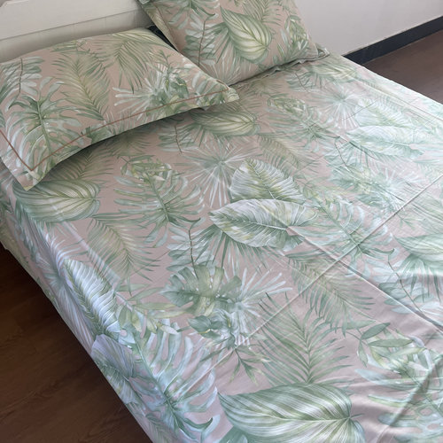 尾单处理！外贸出口全棉缎纹四件套100纯棉被套枕套床单4件套清仓
