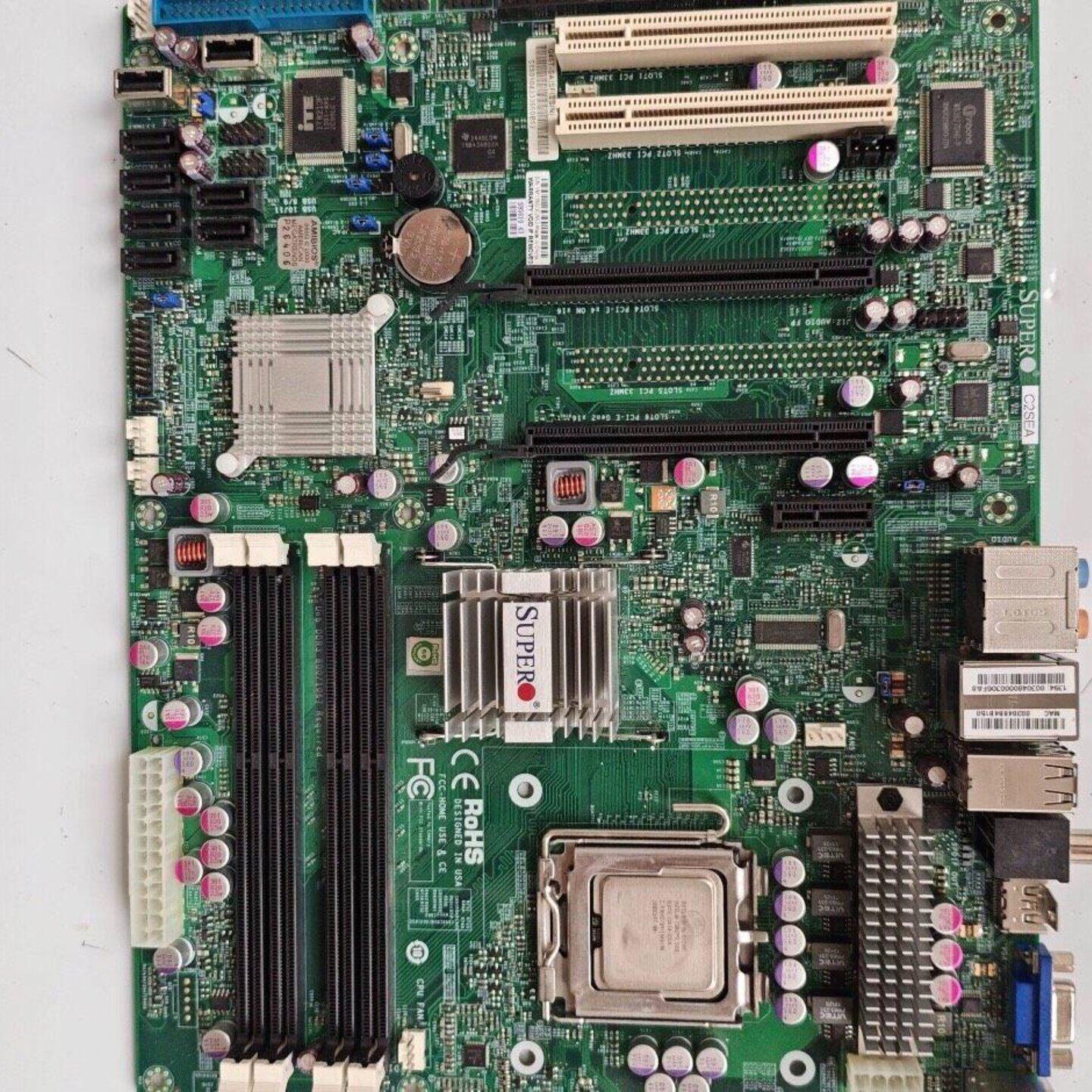 超微主板C2SEA REV1.01 工控机主板 G45T-S议价