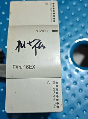 三菱PLC模块型号FX2N16EYT成色如图螺丝议价