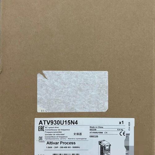 施耐德变频器ATV930U15N4，全新原装正品。现货包邮。议价