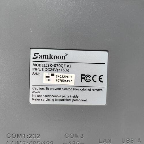 Samkoon触摸屏SK070QEV3二手拆机功能完议价