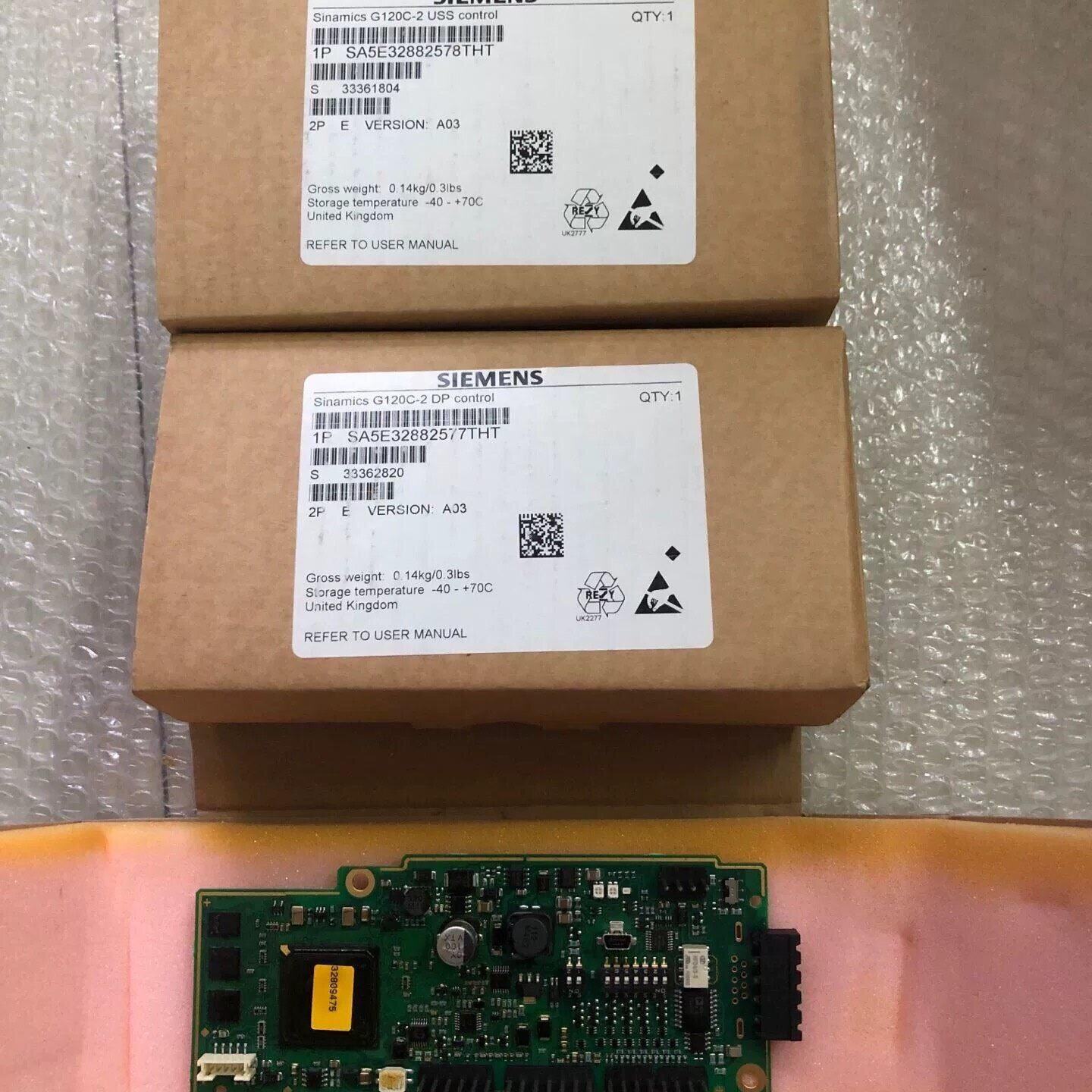 西门子G120C-2 DP主板A5E32882577现货A5议价