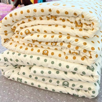 定做纯棉絮儿童被子幼儿园被褥芯115x145cm小学生午托被子130x170