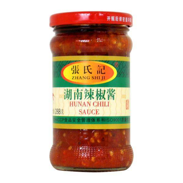 5瓶全国包邮 张氏记湖南辣椒酱288g 剁椒酱 拌面拌饭酱
