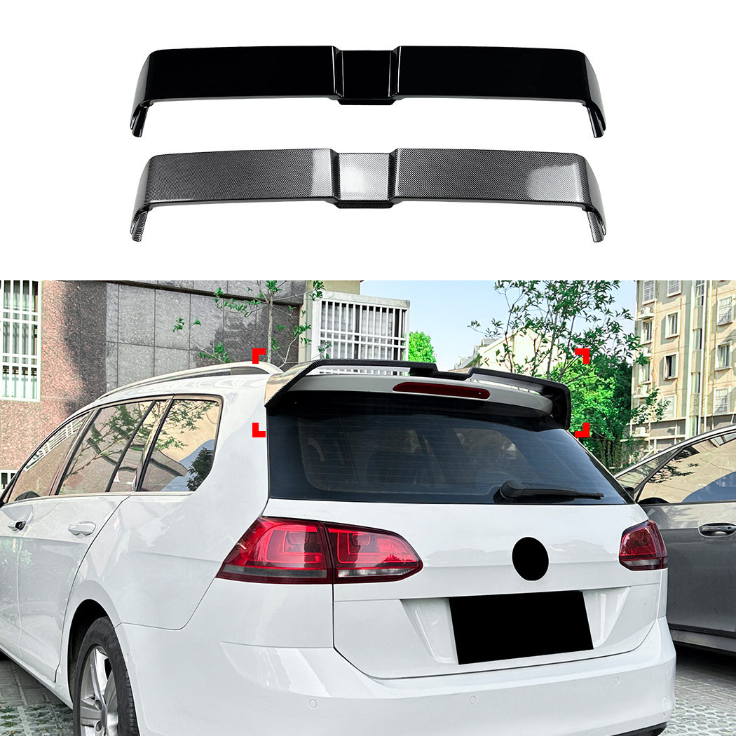 适用大众高尔夫7 Golf MK7旅行版Wagon奥丁格顶翼尾翼扰流板改装