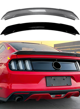 适用福特野马Mustang MK6 2015-2022尾翼扰流板外饰跨境改装