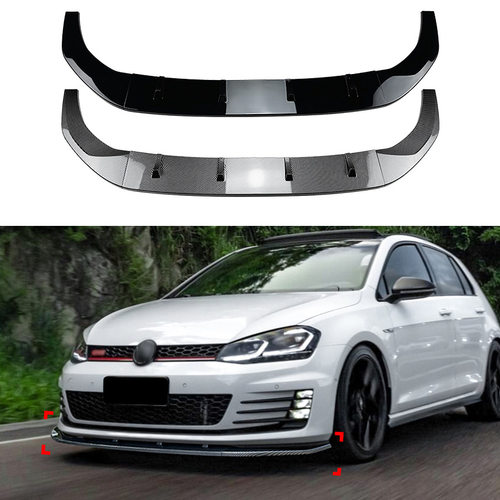 适用大众高尔夫7 高7 Golf MK7 GTI R Rline 2013-16前唇前铲改装