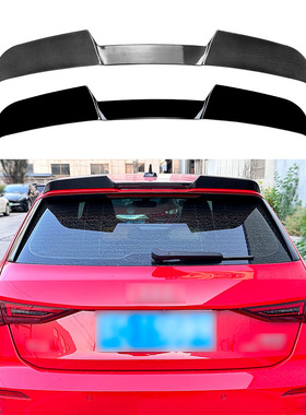 适用奥迪A3 8Y Hatchback 两厢版2021+刀锋款尾翼顶翼扰流板改装