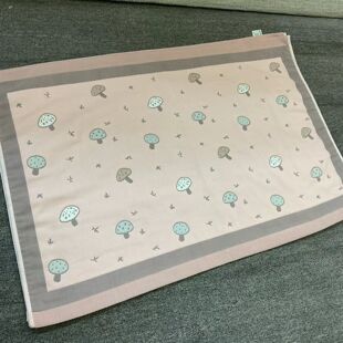 实体店新款舒溪纯棉八层纱布加厚提花枕巾小清新田园花枕头盖巾