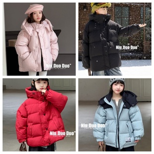 牛哆哆冬男童特价羽绒服儿童加厚外套女童宝宝上衣断码清仓