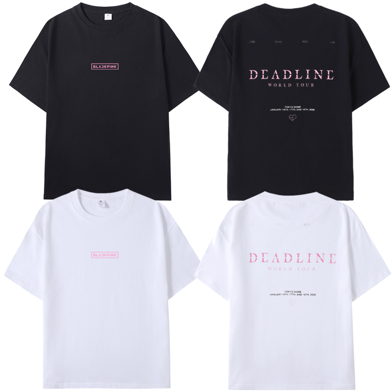 Blackpink演唱会DEADLINET恤